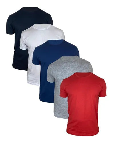 Classic Crew Neck T-Shirt 5-Pack